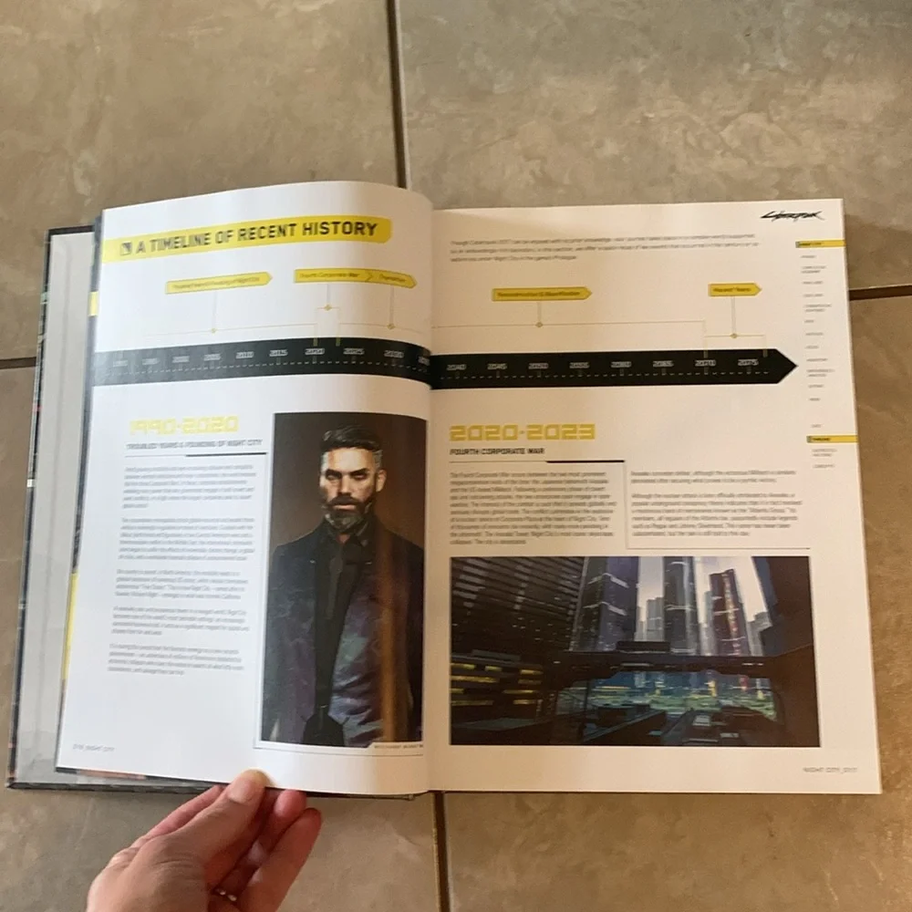 Cyberpunk -The official guide collector’s edition book